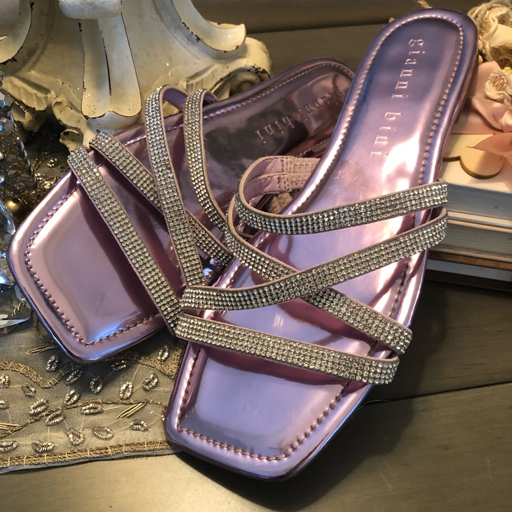 Bejeweled Sandals by Gianni Bini